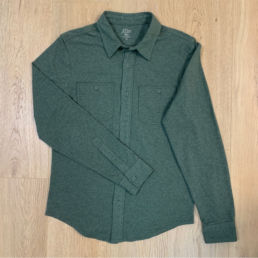 J. Crew Men's Garment-Dyed Harbor Workshirt